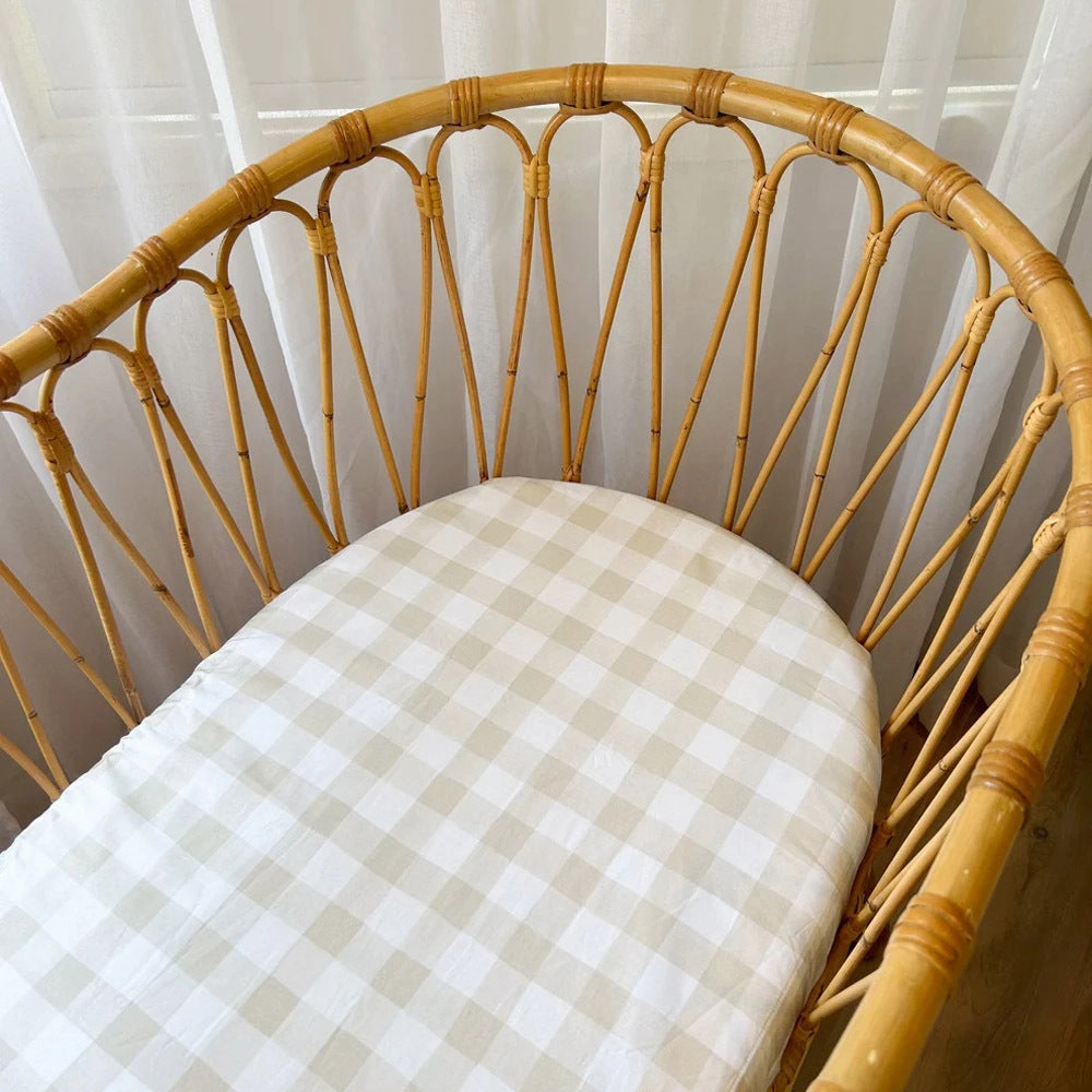 Little Human Linens Little Human Linens Waterproof Change Pad / Euro Bassinet Sheet 85x51