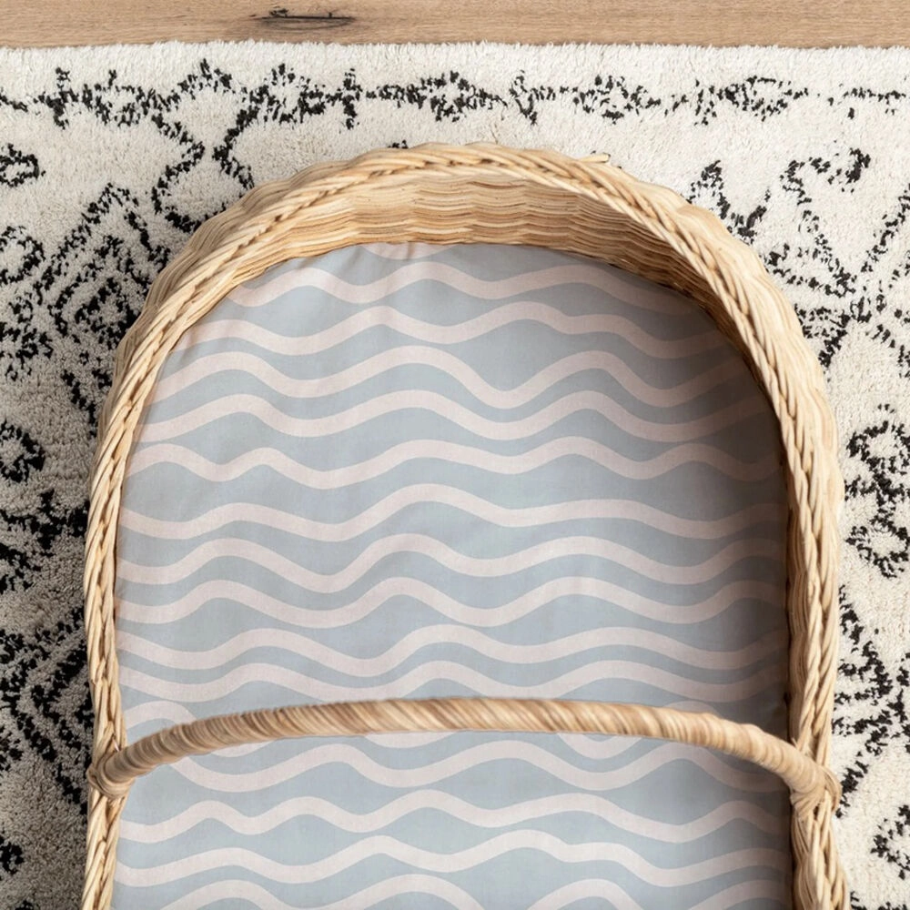 Little Human Linens Waterproof Bassinet Sheet 81x41
