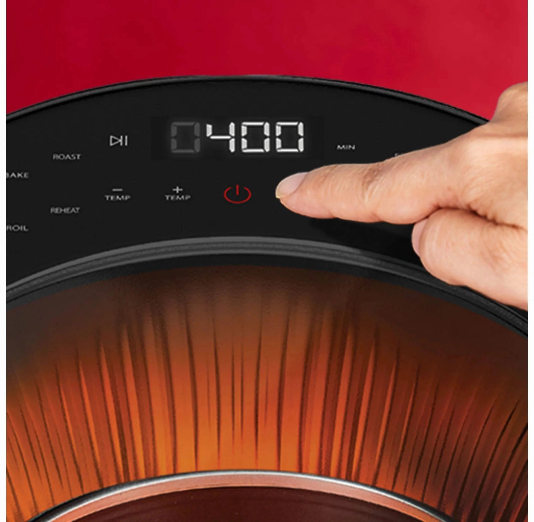 Luminex 360 Supercharged Hot Air Fryer With Skylight Window