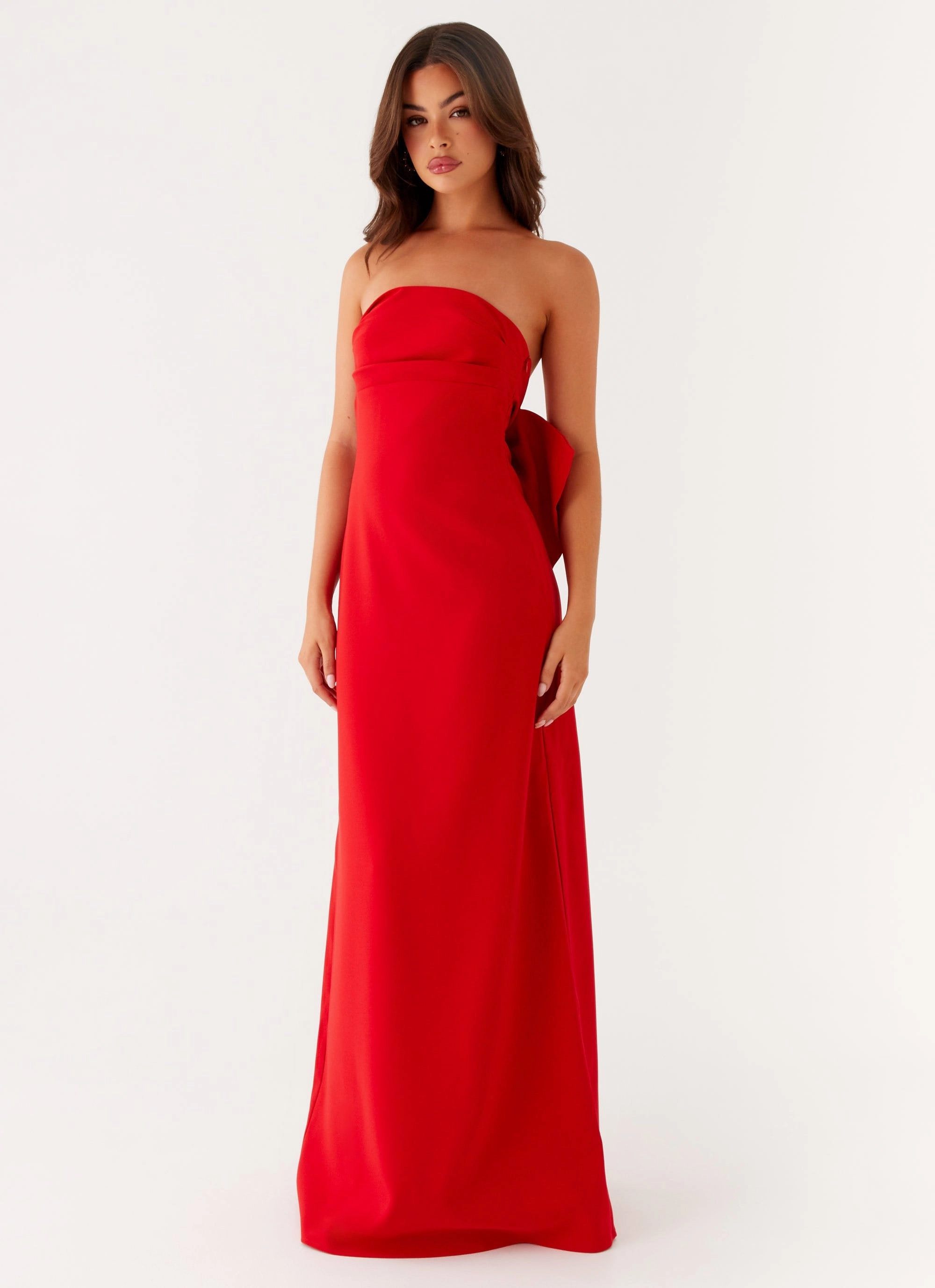 Meredith Maxi Dress - Red