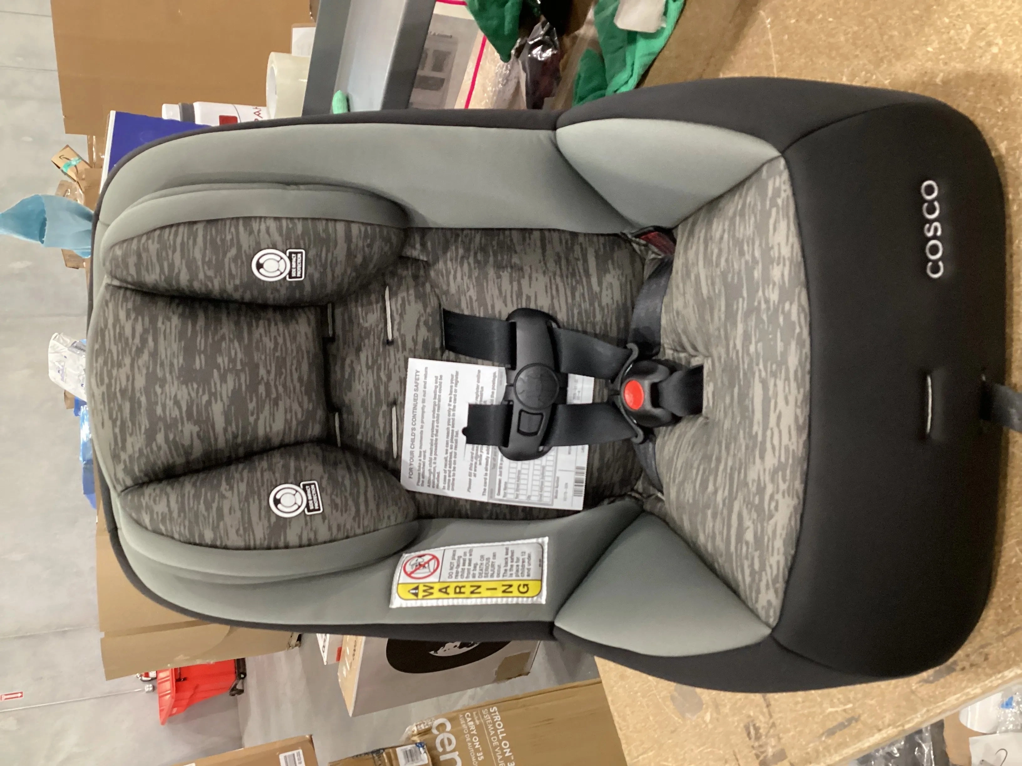 MightyFit™ 65 DX Convertible Car Seat - Heather Onyx (See Description)