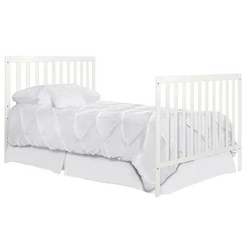 Mini Crib Bed Rail White