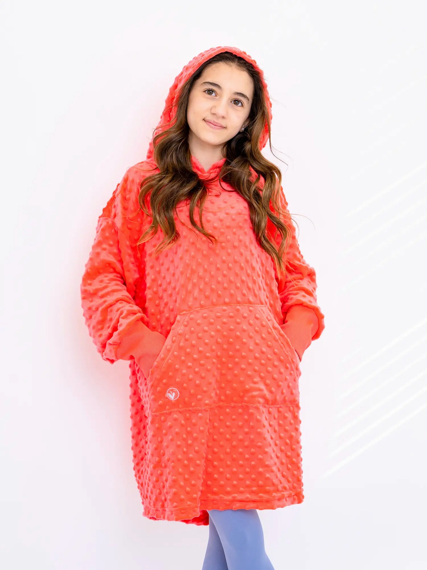 Minky Bubble Oversized Hoodie