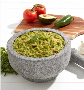 Molcajete Large Natural Stone Mortar and Pestle