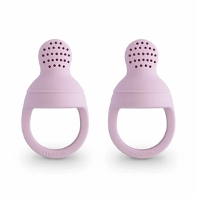 Mushie Fresh Food Feeder Soft Lilac