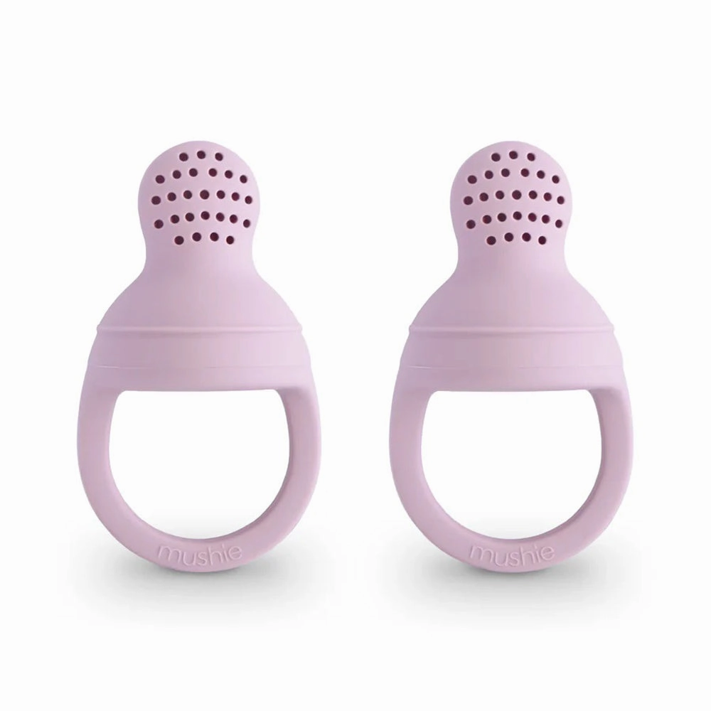 Mushie Fresh Food Feeder Soft Lilac