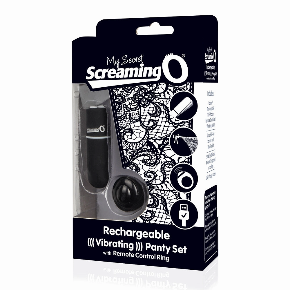 My Secret Screaming O Rechargeable Vibrating Panty Set