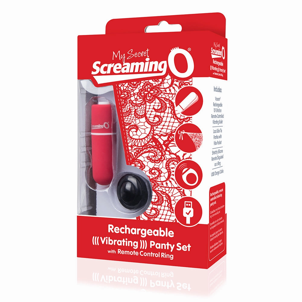 My Secret Screaming O Rechargeable Vibrating Panty Set