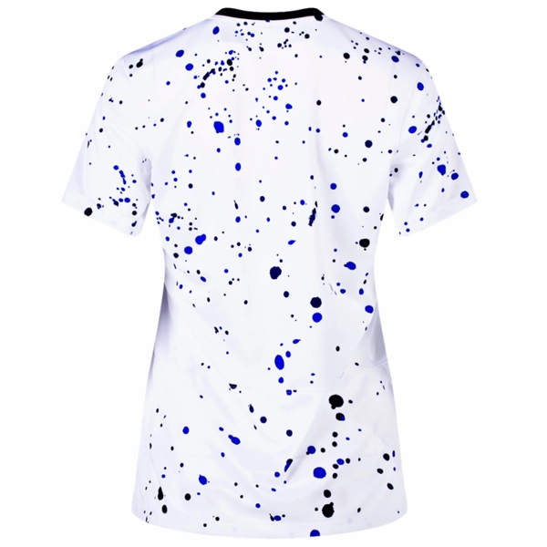 Nike Womens United States 4 Star Home Jersey 23/24 w/ 2019 World Cup Champion Patch (White/Loyal Blue)