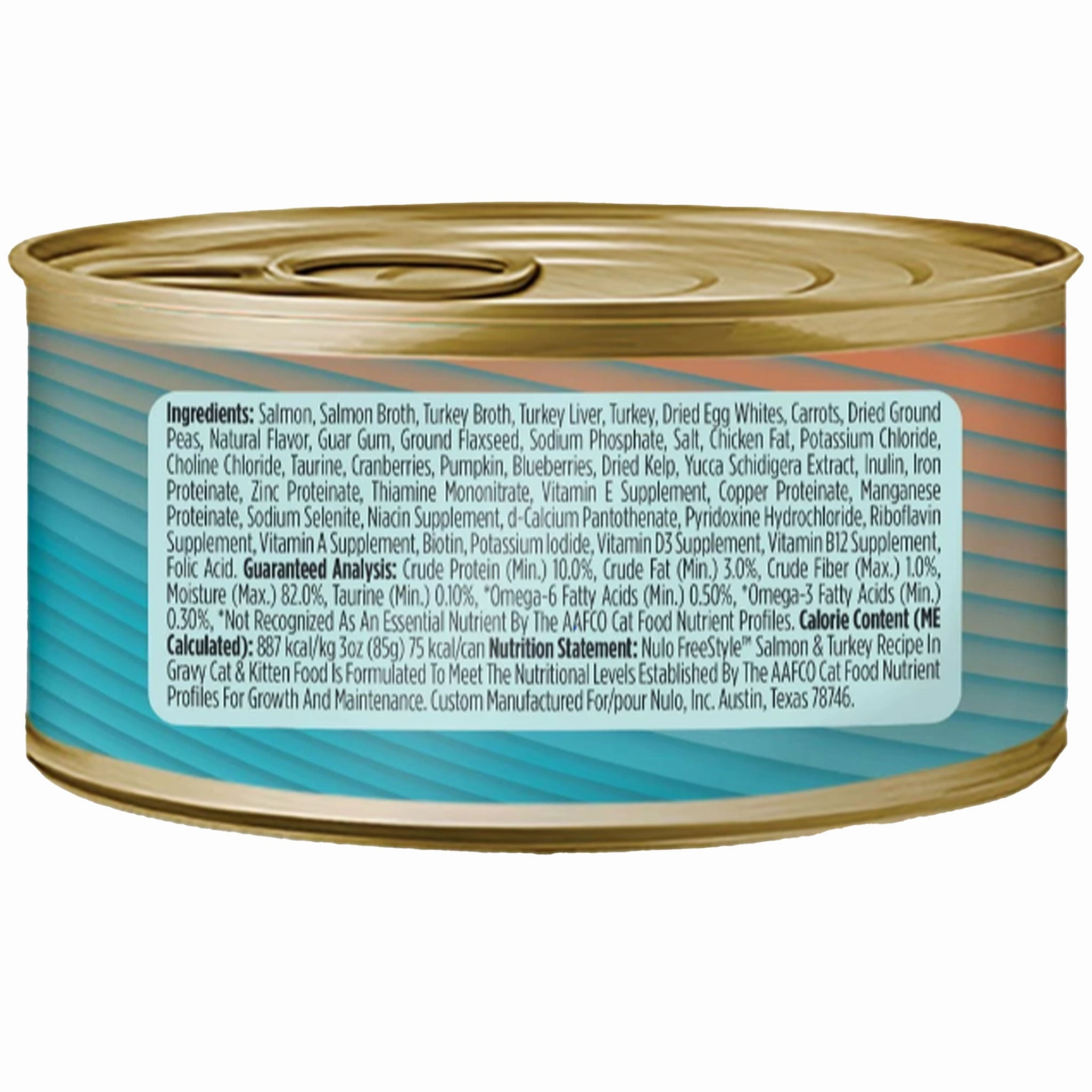 Nulo FreeStyle Minced Cat Can Salmon & Turkey Cat Food