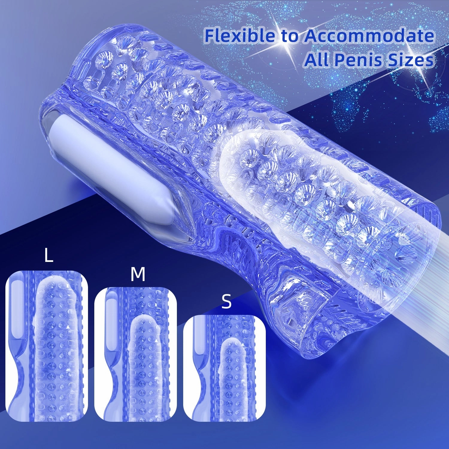 Ophelia - APP Controlled Vibrating Stroker