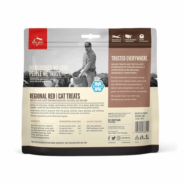 ORIJEN Freeze Dried Regional Red Cat Treats