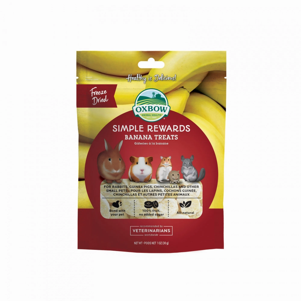 Oxbow Animal Health Simple Rewards Banana Treats