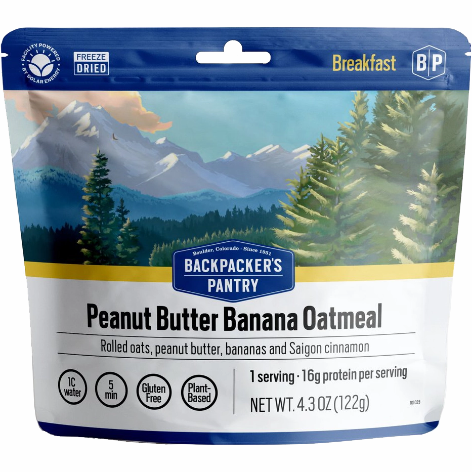 Peanut Butter & Banana Oatmeal (1 Serving)