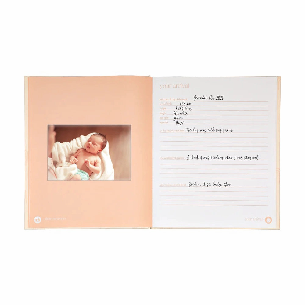 Pearhead Rainbow Babybook