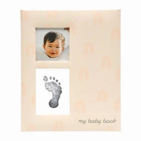 Pearhead Rainbow Babybook