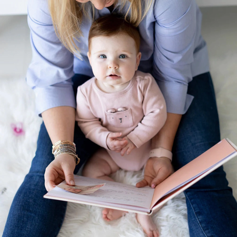 Pearhead Rainbow Babybook