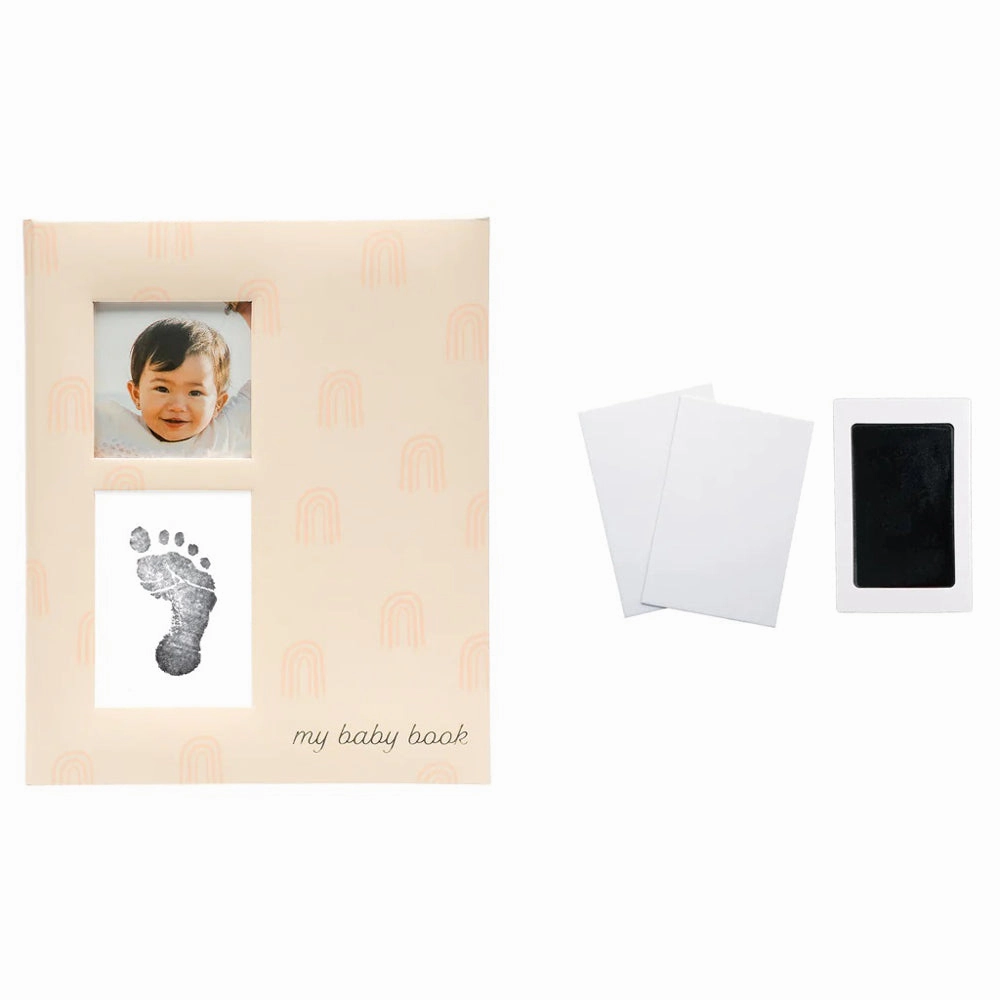 Pearhead Rainbow Babybook