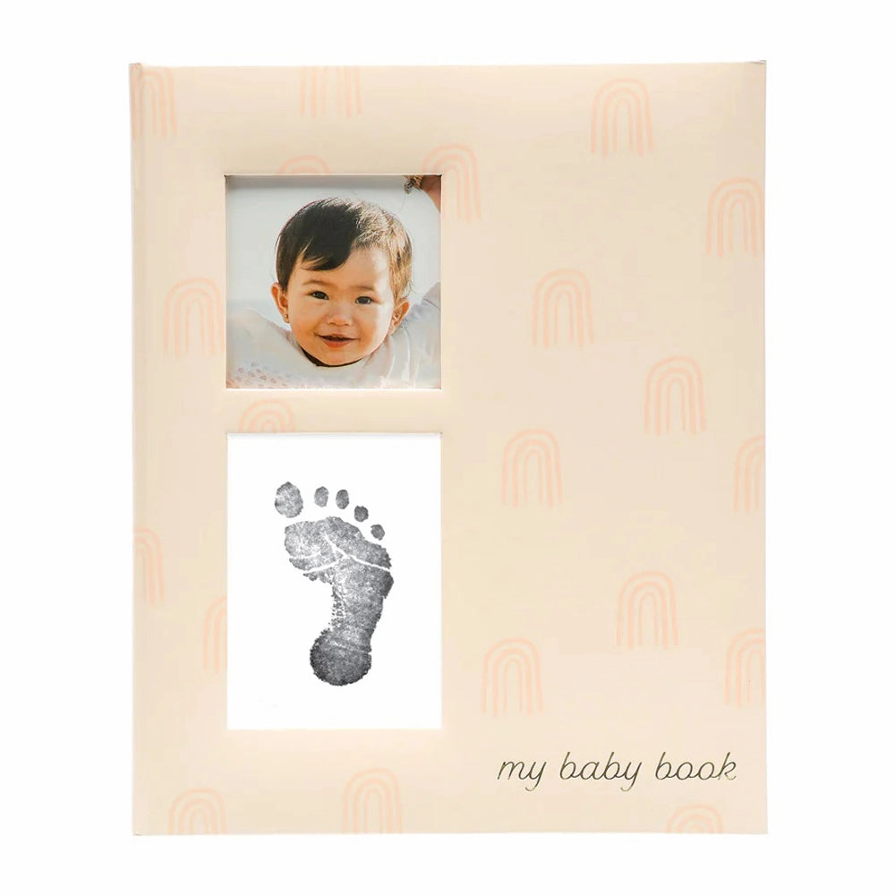 Pearhead Rainbow Babybook