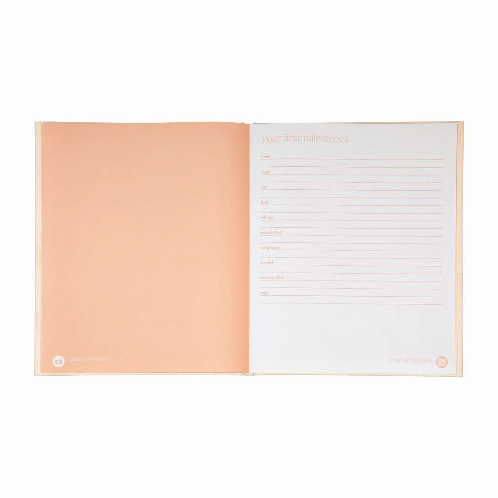 Pearhead Rainbow Babybook
