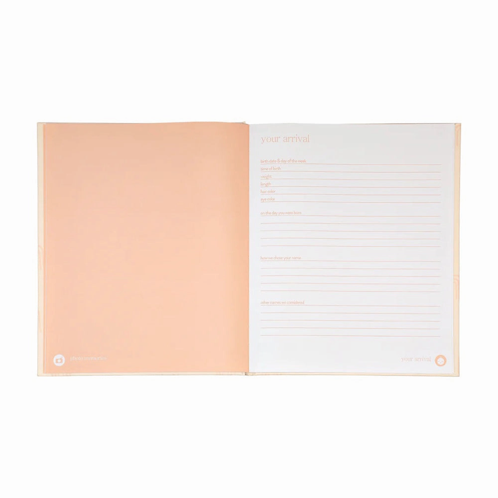 Pearhead Rainbow Babybook