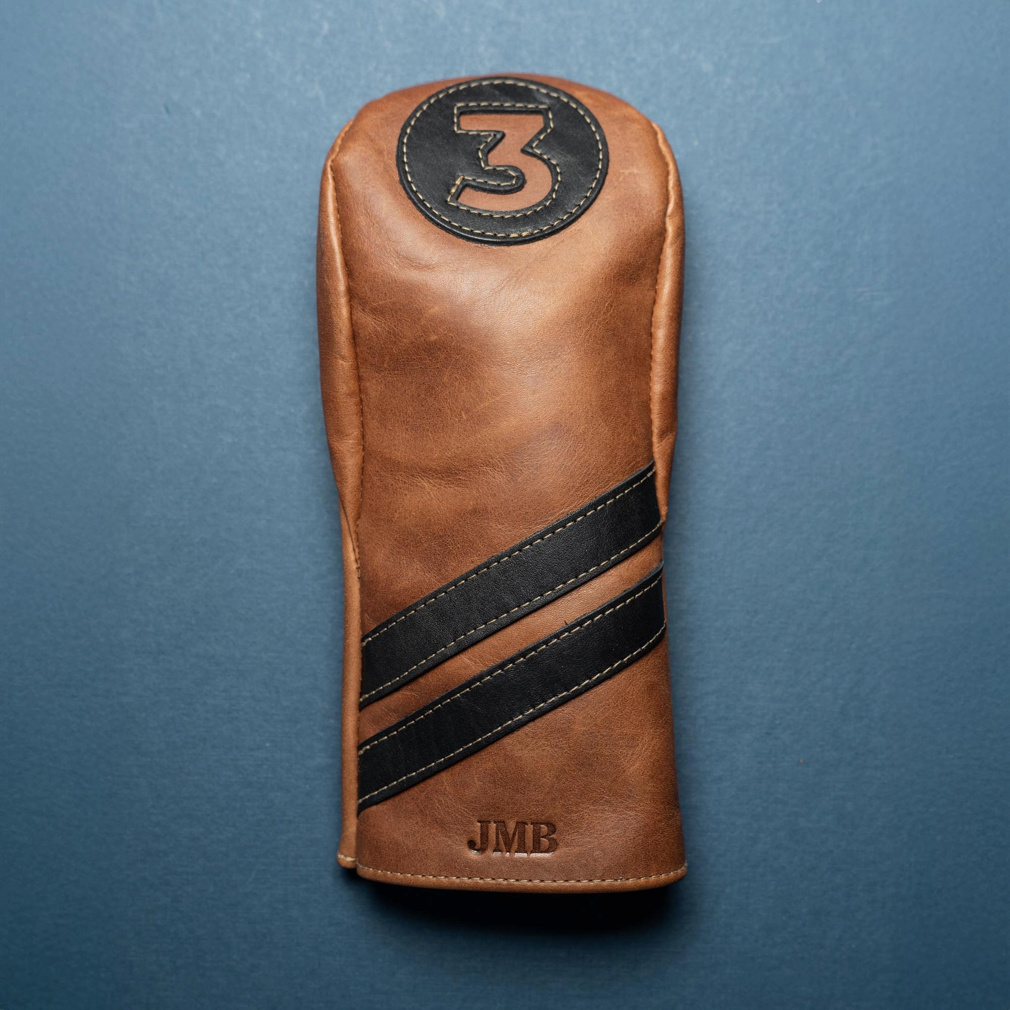 Personalized Fine Leather Golf Club Head Covers