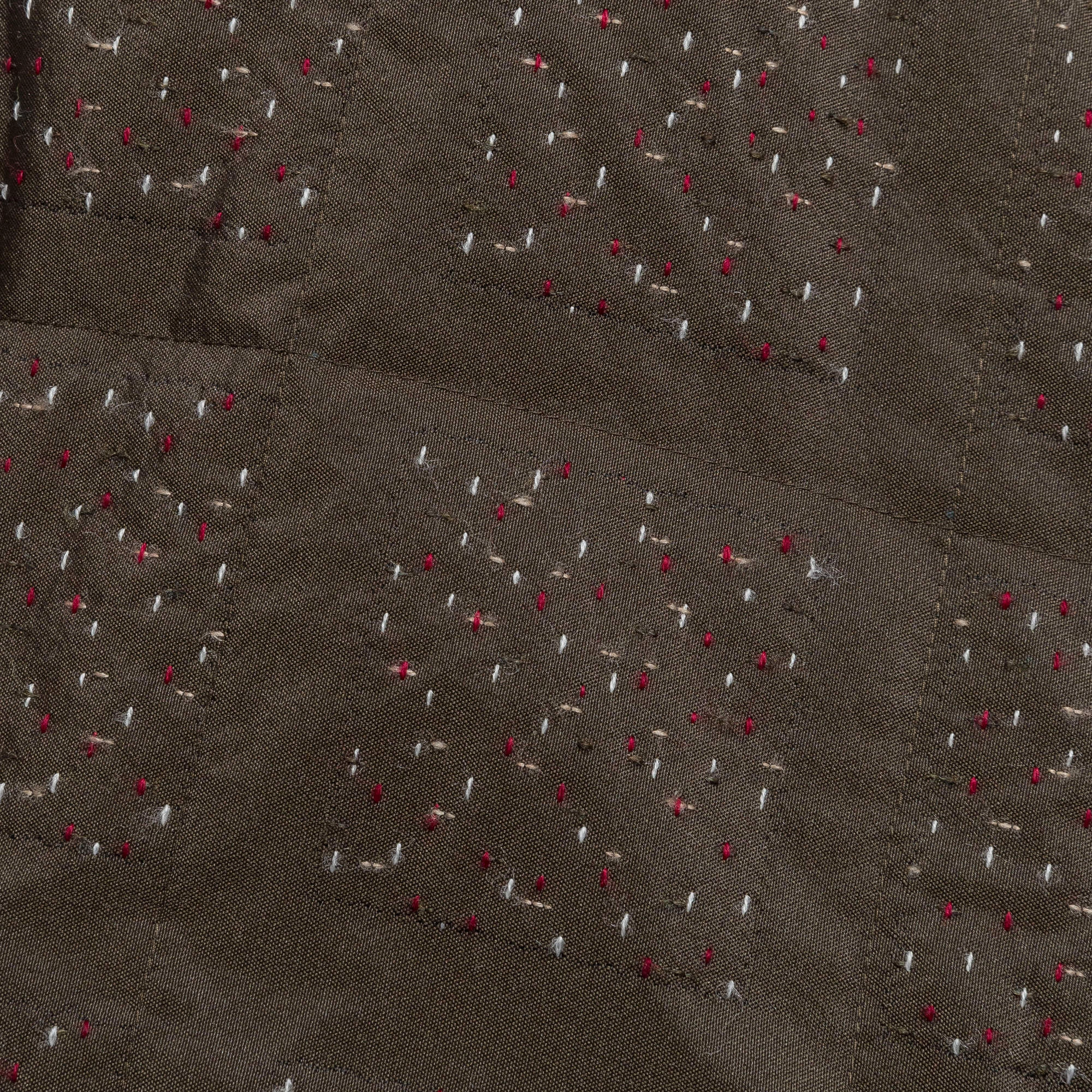 Piping Quilt Vest - PE/W Square Double Cut Jq