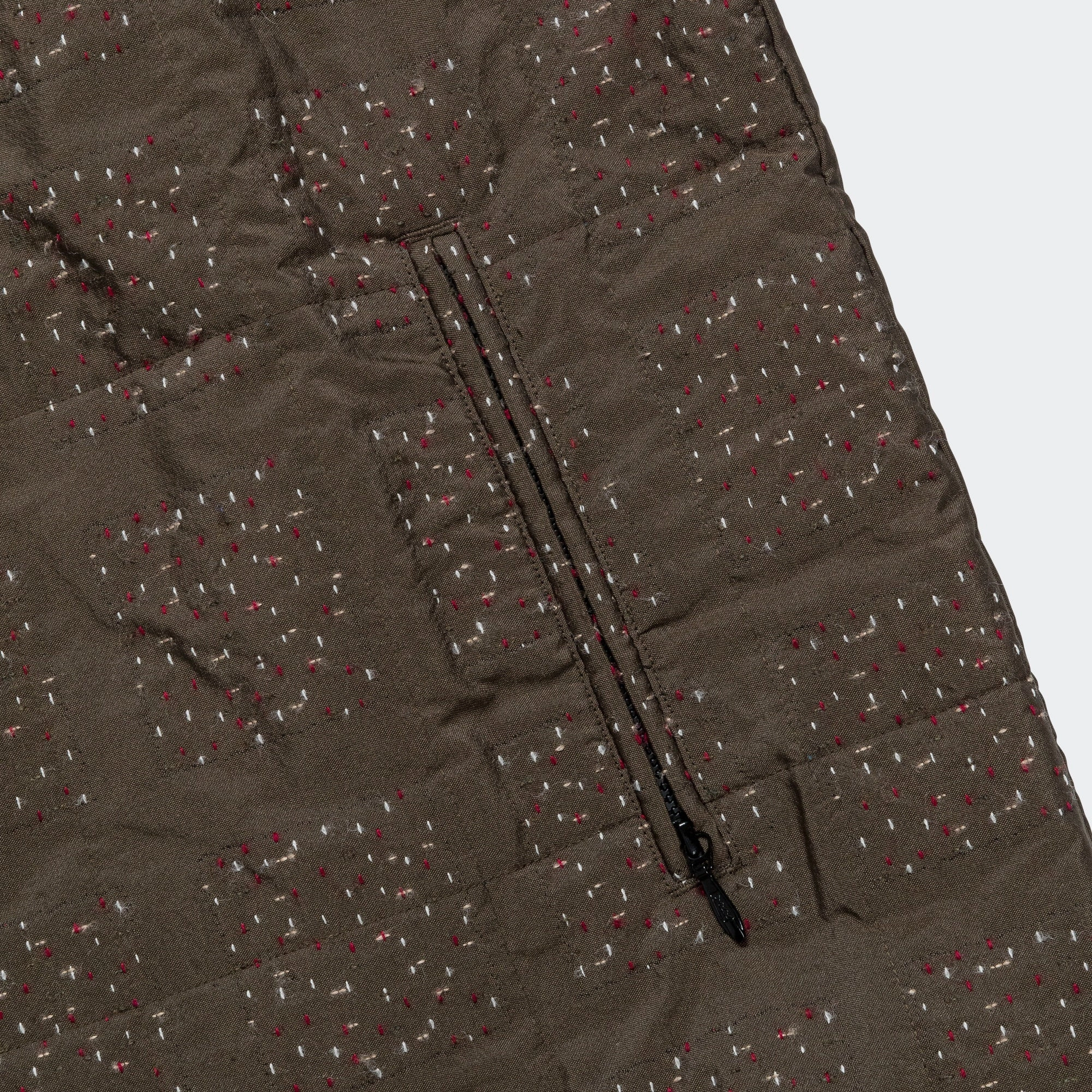 Piping Quilt Vest - PE/W Square Double Cut Jq