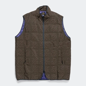 Piping Quilt Vest - PE/W Square Double Cut Jq