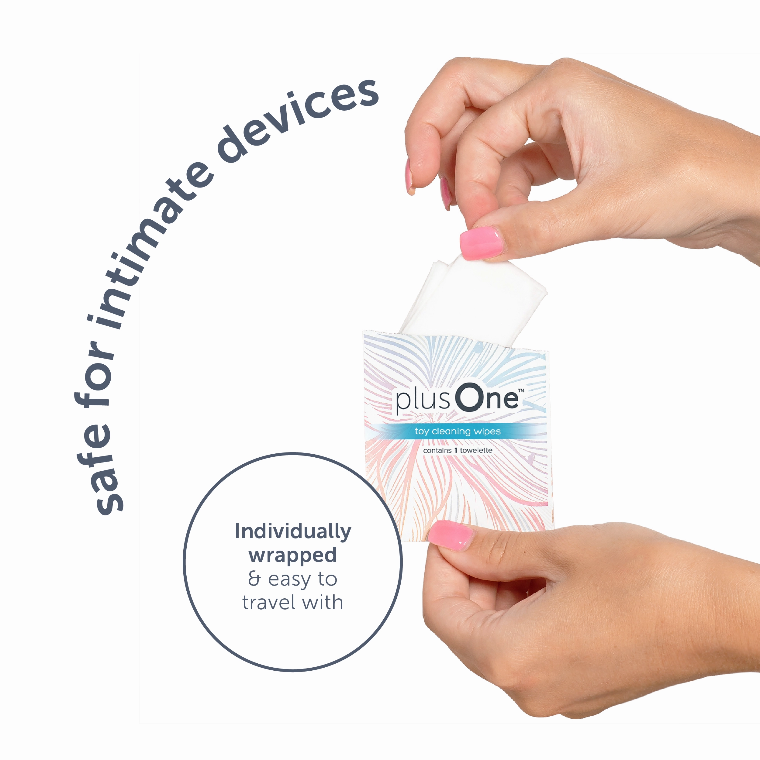 plusOne® toy cleaning wipes