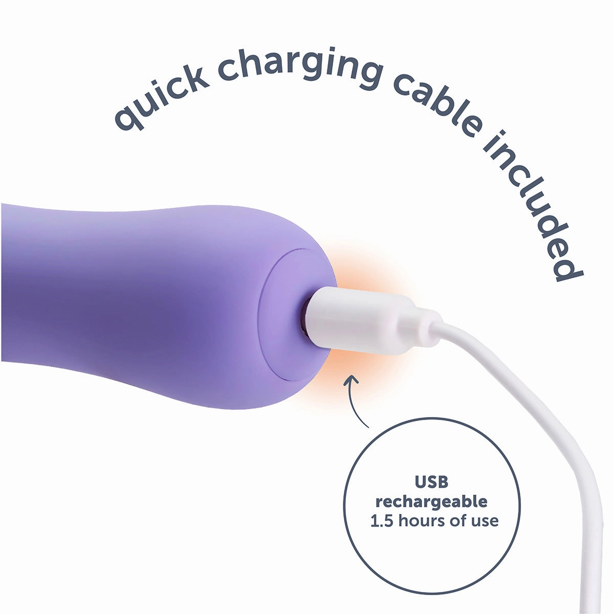 plusOne® vibrating wand