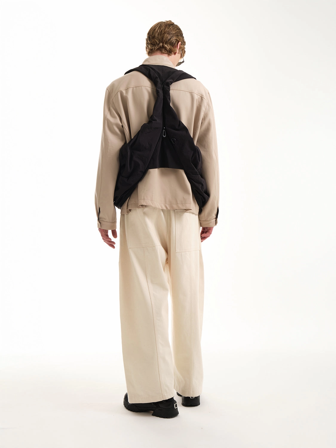 Po Smooth Black Bag