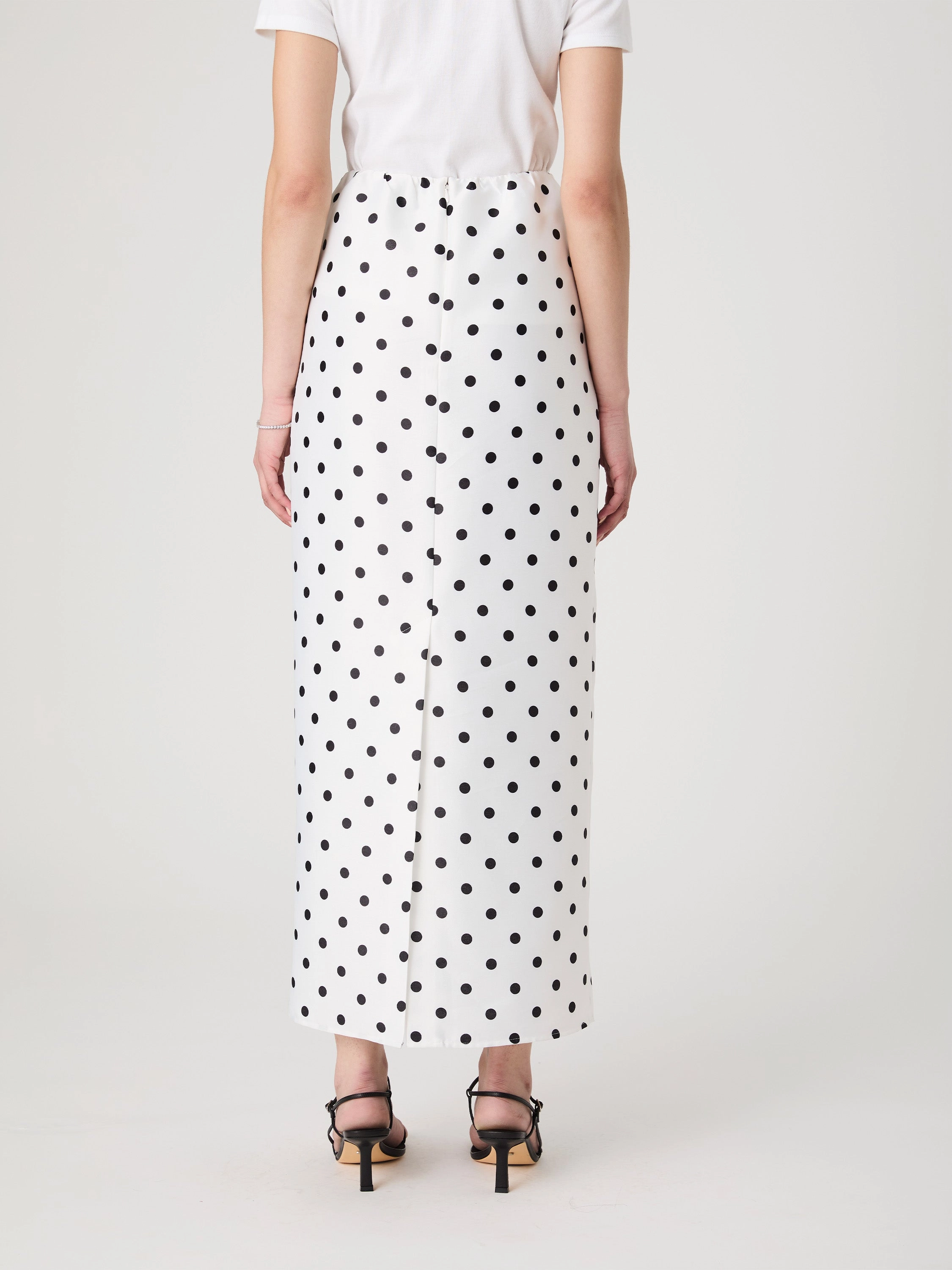 Polka Dot Maxi Skirt