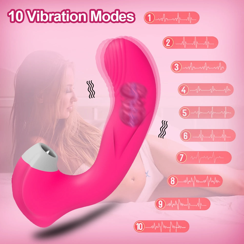 Powerful Clitoral Sucking Licking Vibrators for Women G Spot Oral Clit Sucker Rechargeable Dildo
