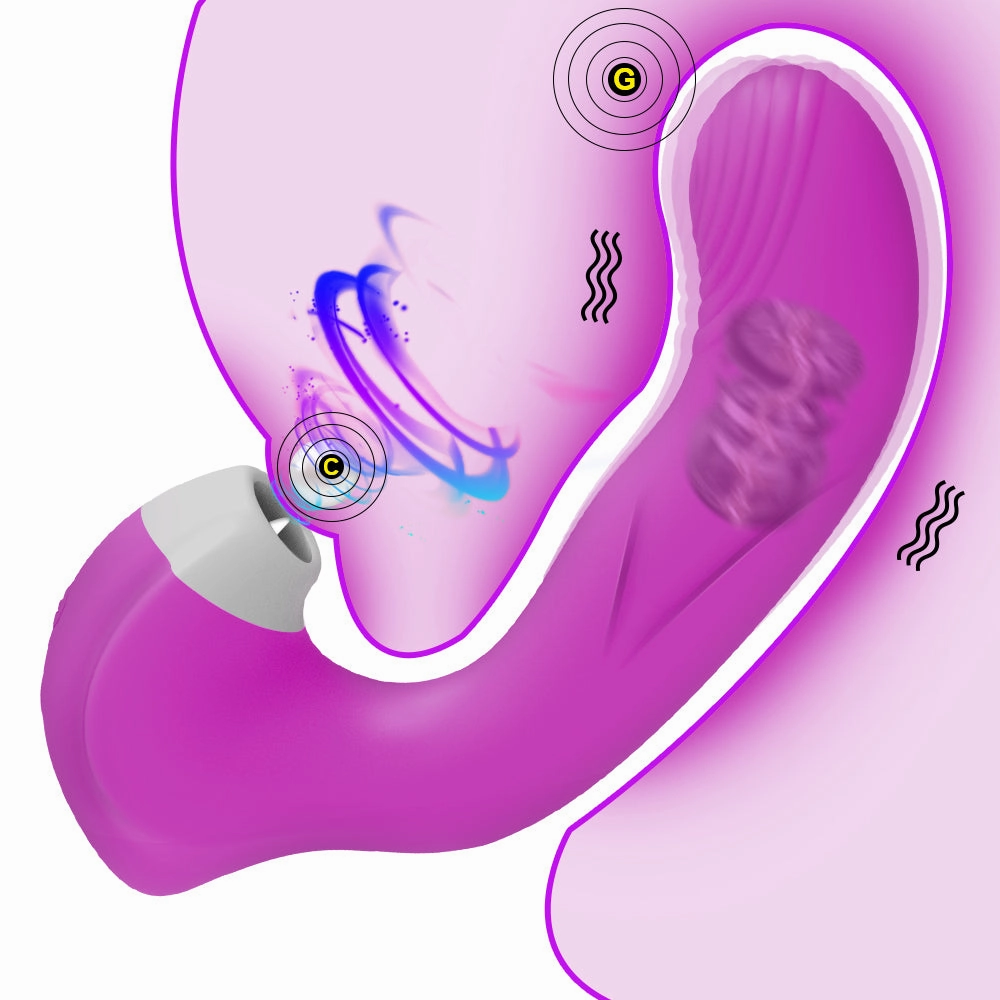 Powerful Clitoral Sucking Licking Vibrators for Women G Spot Oral Clit Sucker Rechargeable Dildo