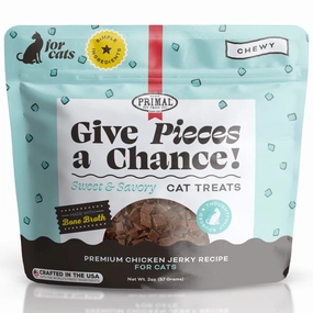 Primal Give Pieces A Chance Chicken Cat Treats