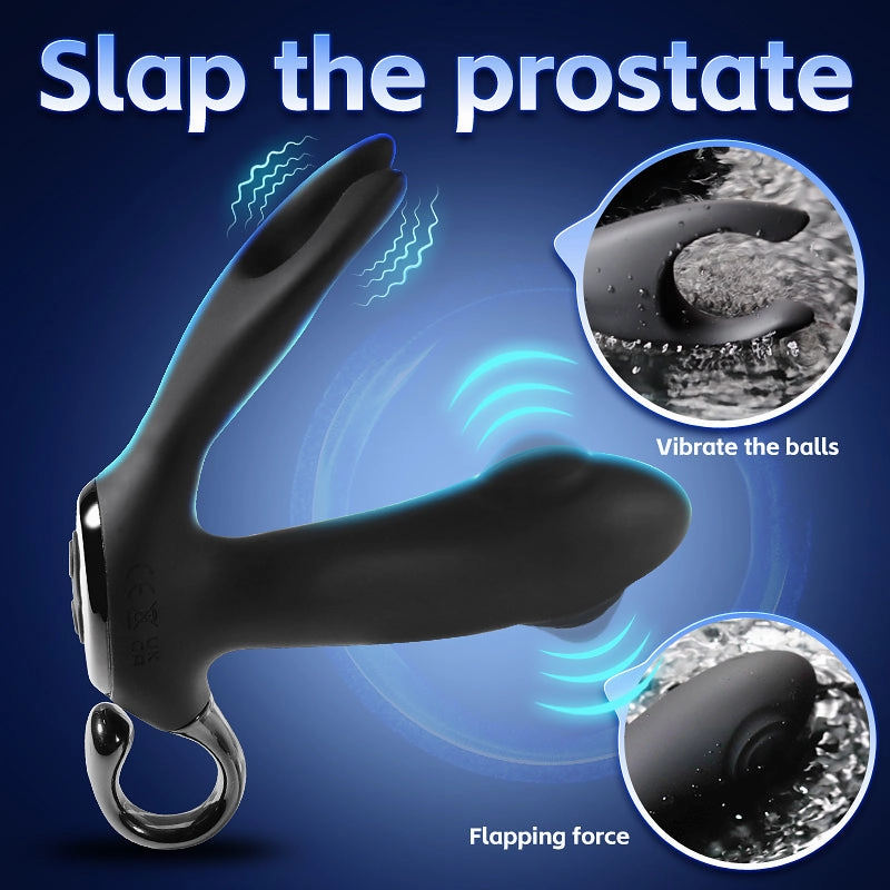 Prostate Massager with Vibration & Tapping Function