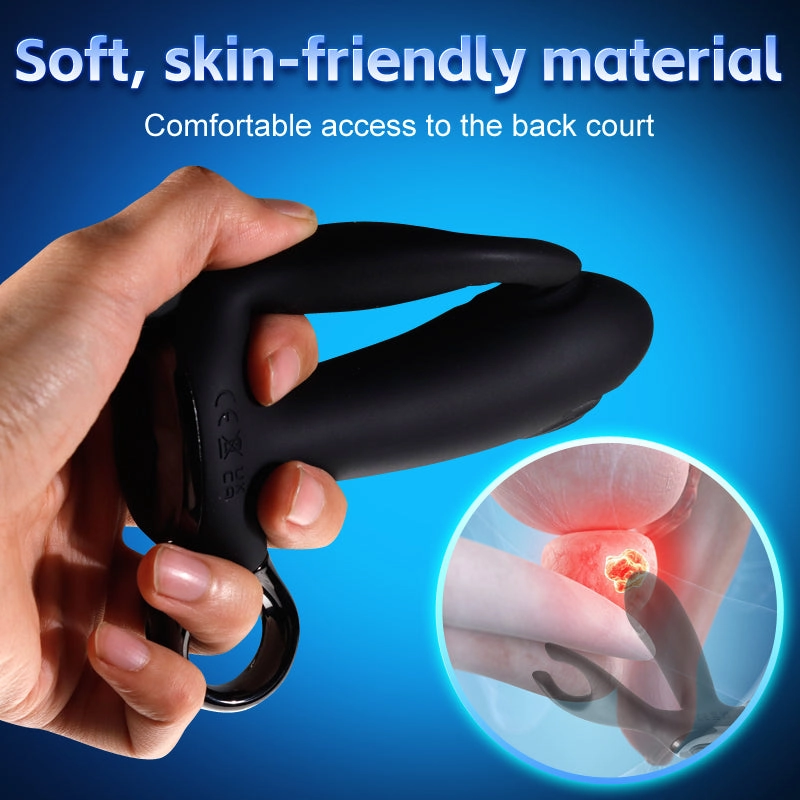 Prostate Massager with Vibration & Tapping Function