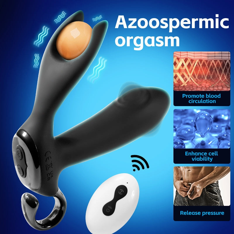 Prostate Massager with Vibration & Tapping Function