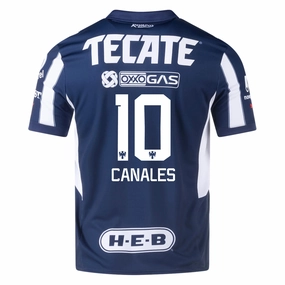 Puma Sergio Canales Monterrey Home Jersey 24/25 (New Navy/White)