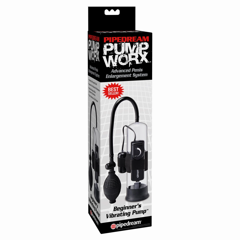 Pump Worx Beginner's Vibrating Penis Pump