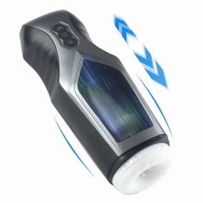 Quusvik Oral Male Masturbator with Thrusting, Vibrating & Window