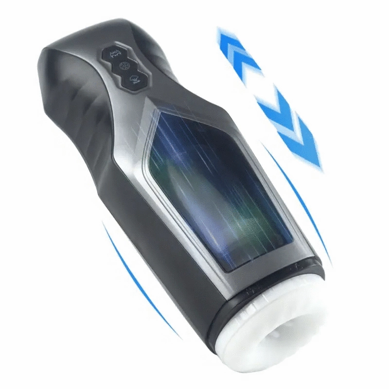 Quusvik Oral Male Masturbator with Thrusting, Vibrating & Window