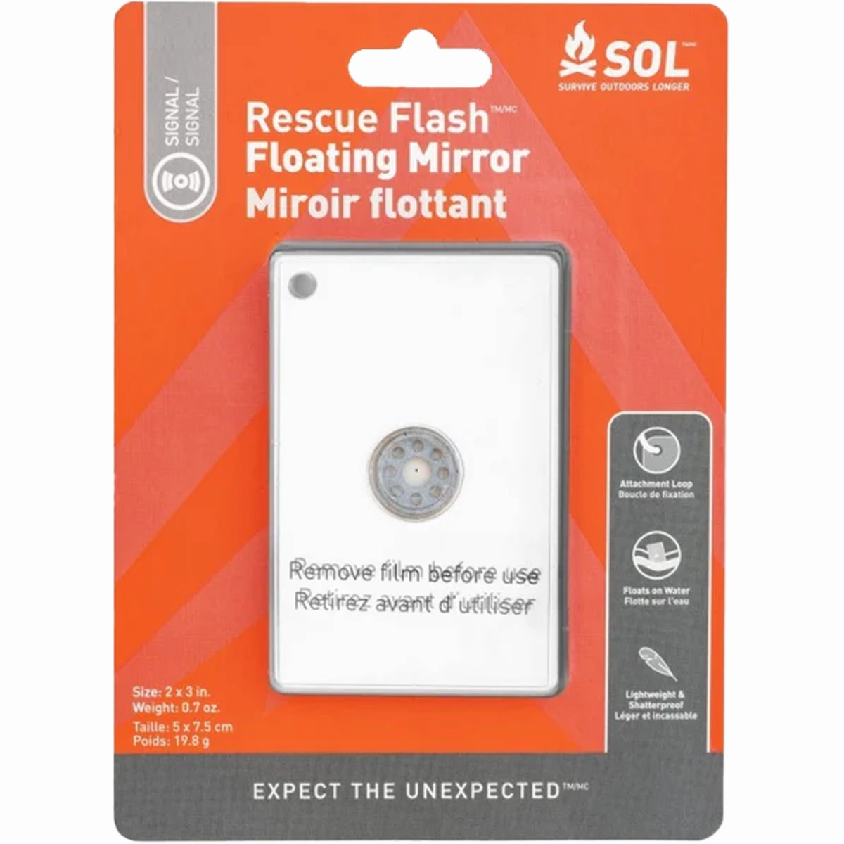 Rescue Flash Floating Mirror