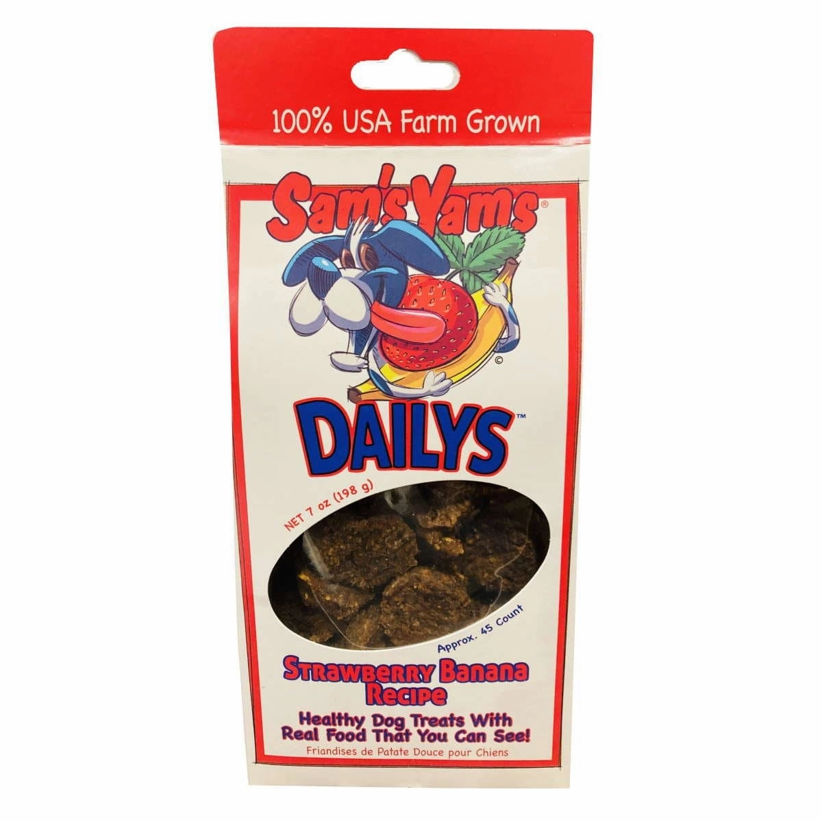 Sam's Yams Daily's Strawberry Banana Dog Treats