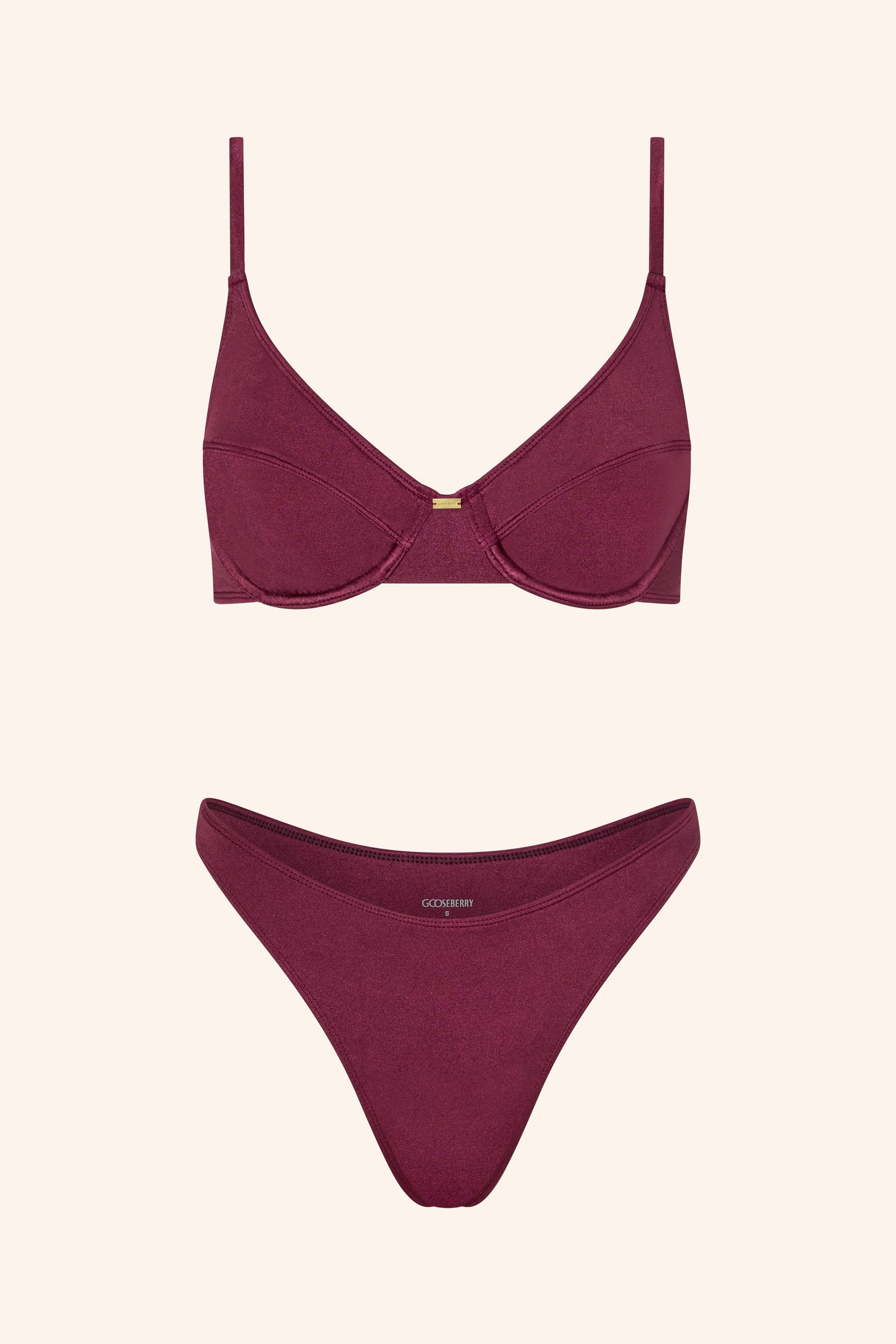 Sculpting Top Plum