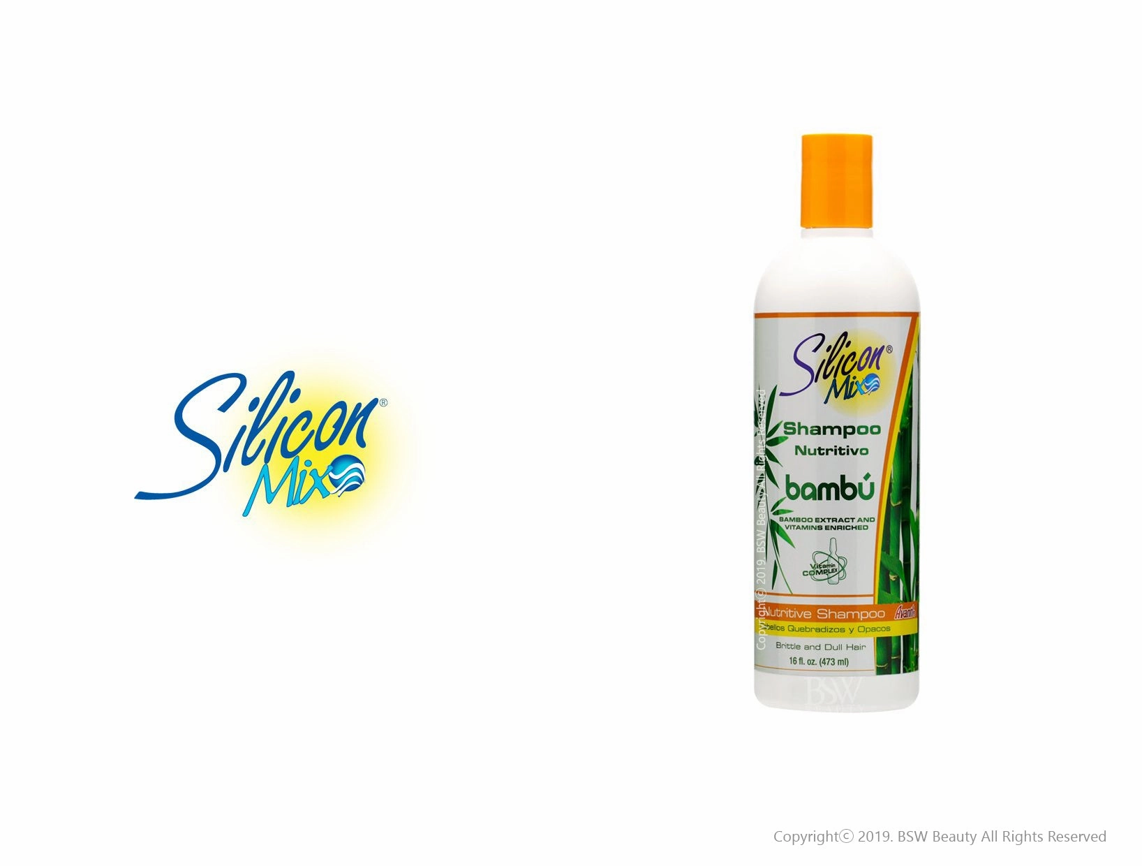 SILICON MIX BAMBU NUTRITIVE SHAMPOO 16oz