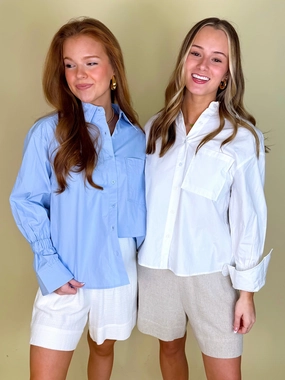 Smooth Sailing Button-Down