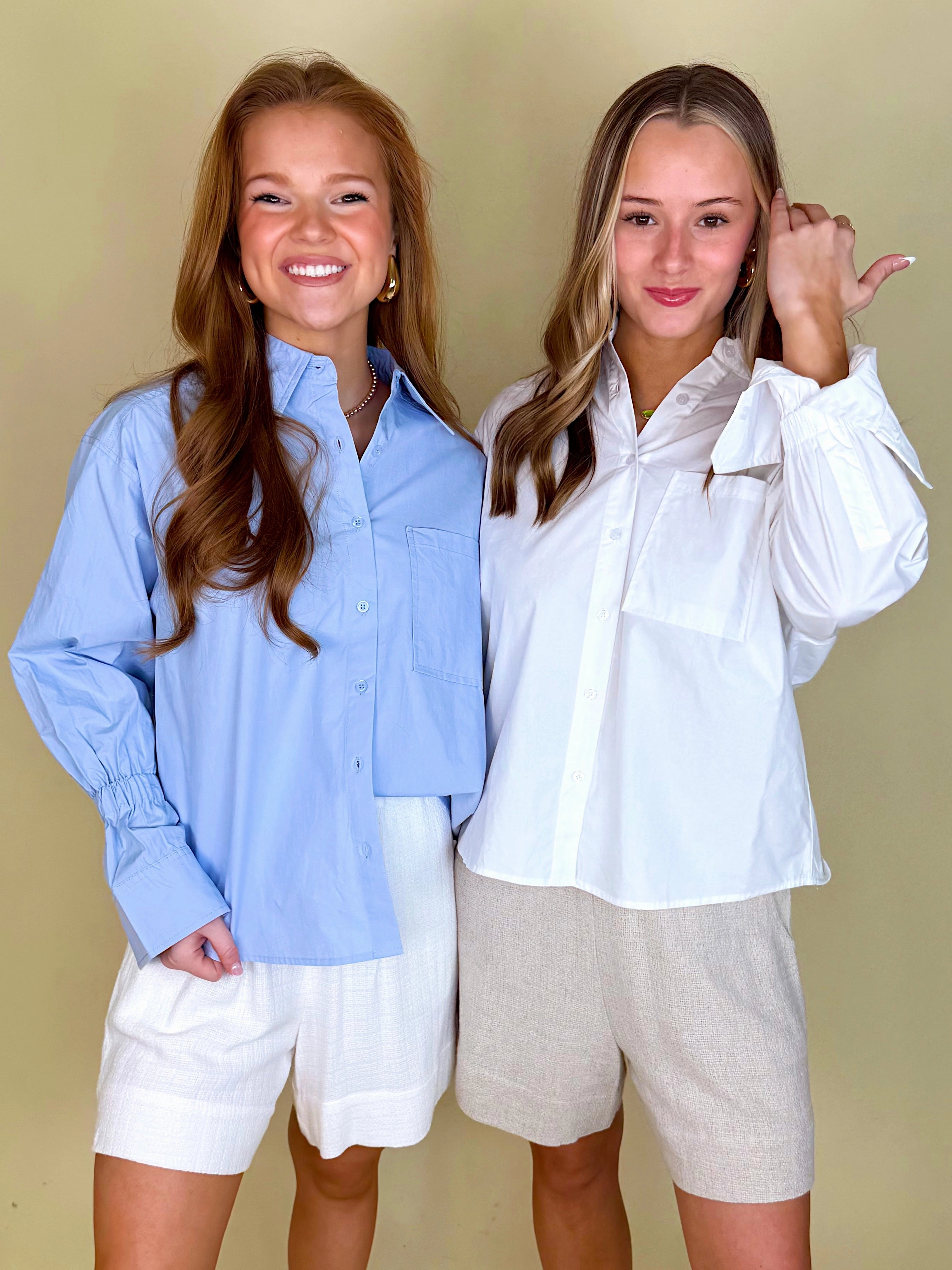 Smooth Sailing Button-Down