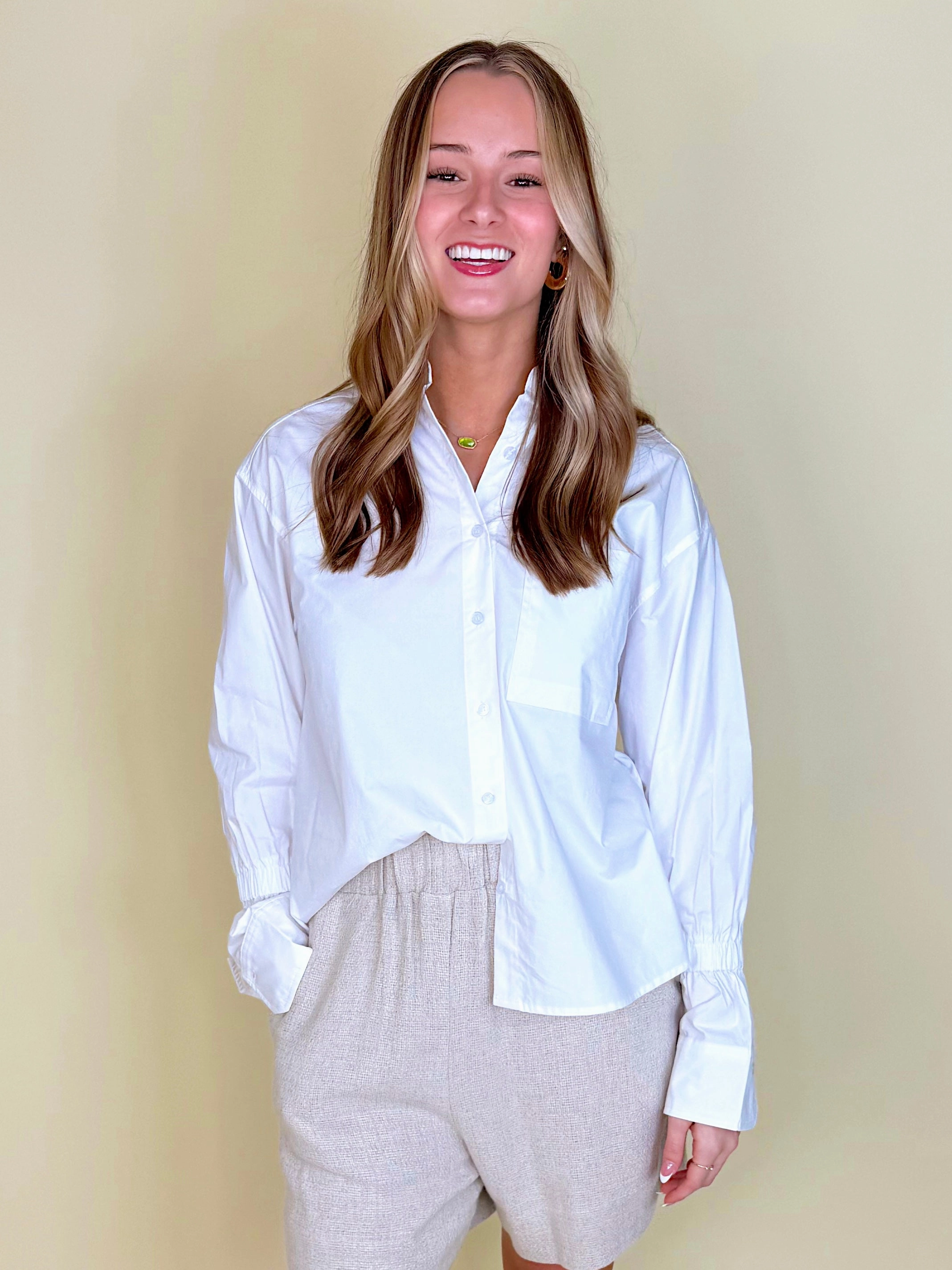 Smooth Sailing Button-Down
